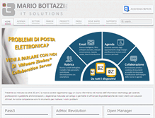 Tablet Screenshot of bottazzi.com